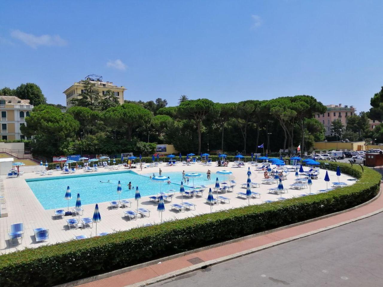 Ferienwohnung Lido Blu Genua Exterior foto